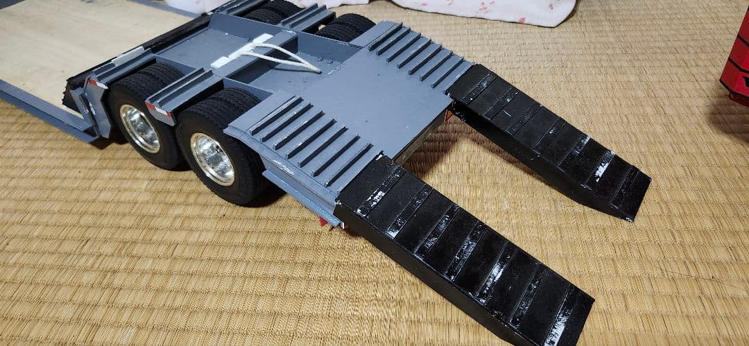 ラジコン　 タミヤ1/14　スカニア　重トレーラー