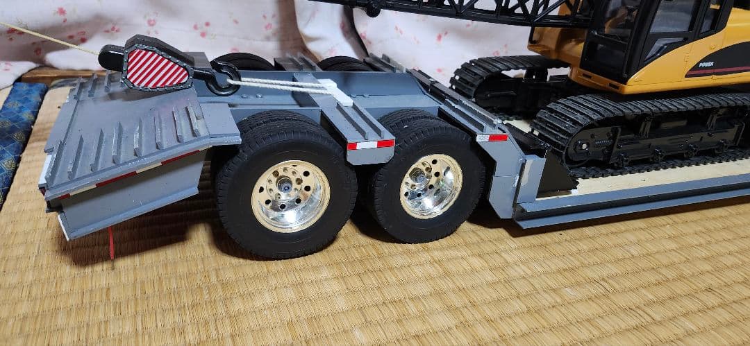 ラジコン　 タミヤ1/14　スカニア　重トレーラー