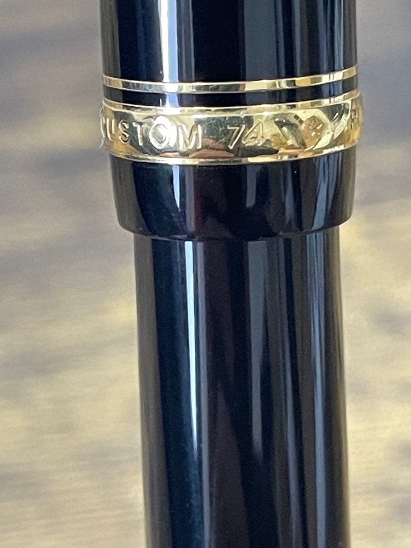 試筆のみ　1995年製　SF 細軟字　74 14金　JIS刻印　万年筆