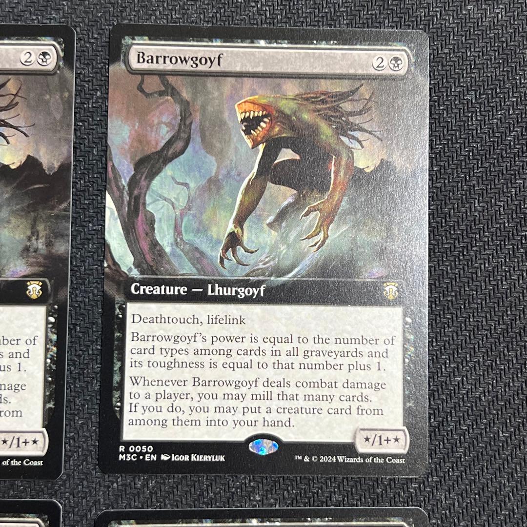 MTG M3C バロウゴイフ 英語版 拡張アート 4枚セット