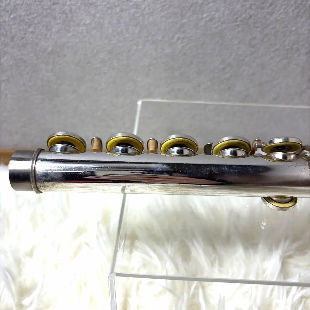 【美品】YAMAHA ヤマハ フルート YFL-311 頭部管銀製 Eメカ