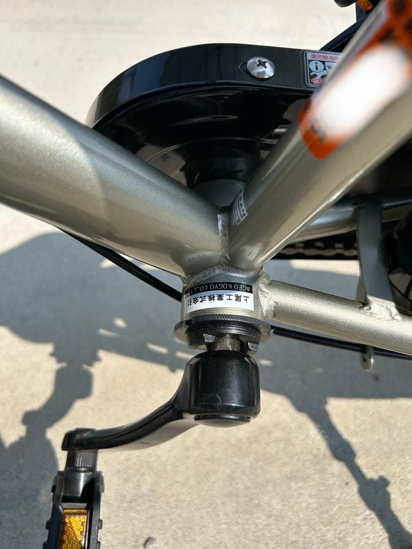 子供用自転車　18インチシルバー　 大阪　引き取り限定