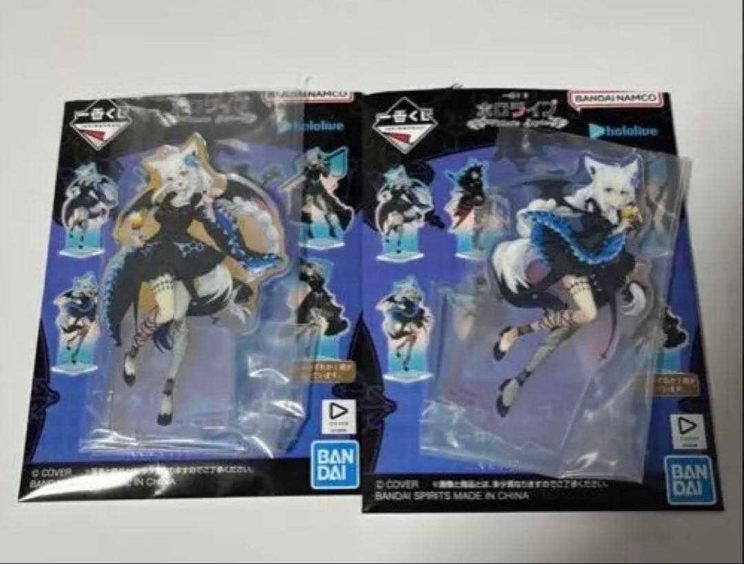一番くじ ホロライブ 白上フブキ フィギュアアクリルボード他3点合計5点セット‼️