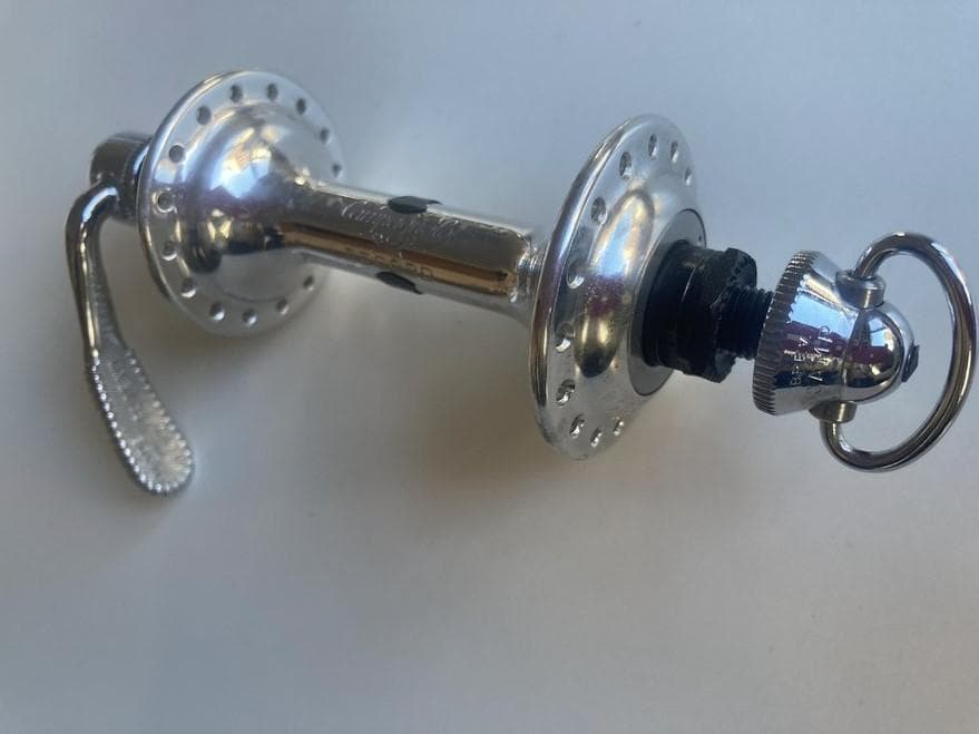 カンパニョーロ（レコード）フロントハブ 32H SFQR（1970）新品未使用