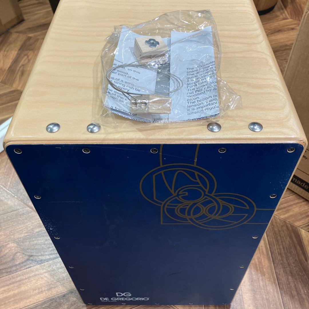 DE GREGORIO カホン 青　チャネラ