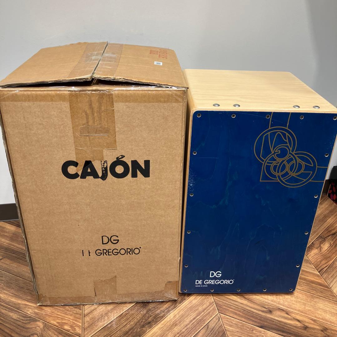 DE GREGORIO カホン 青　チャネラ