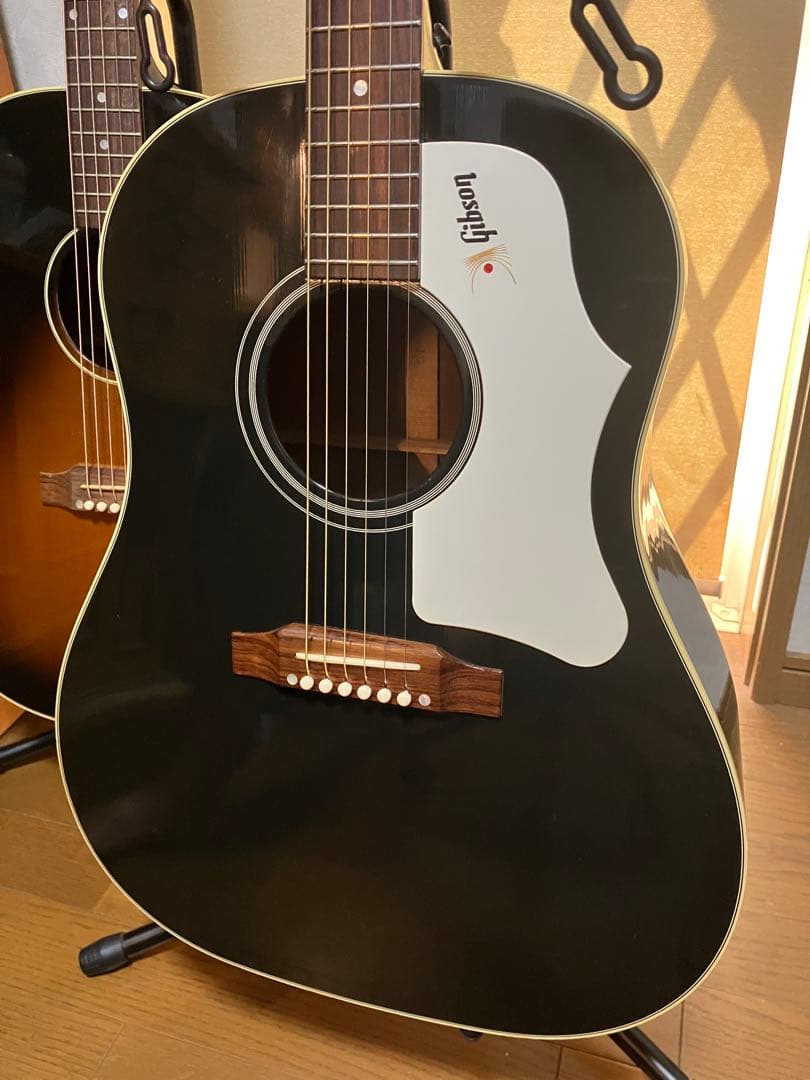 【2013年製】Gibson J45 エボニー 鳴り抜群　ギブソン　固定サドル