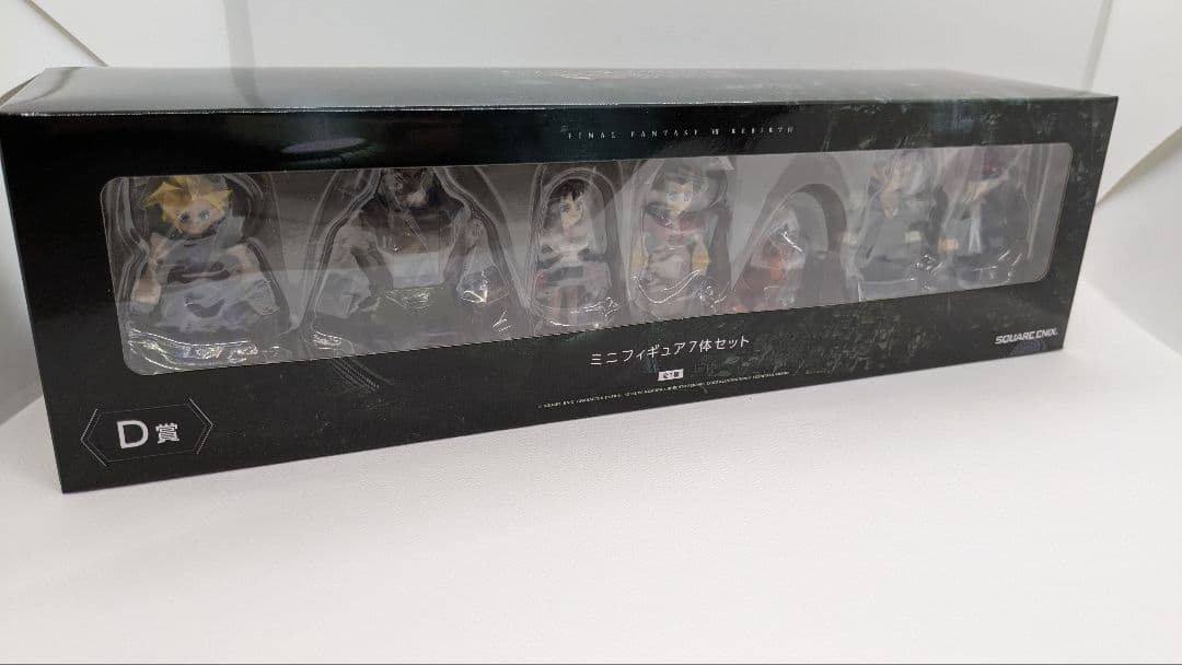 FF7 リバース 発売記念くじ D賞ミニフイギュア7体セット ＋ EFG賞