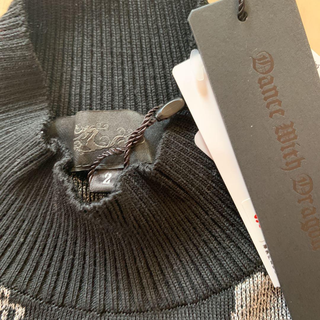 値下げ中☆ダンスウィズドラゴン☆レディースニットセーター(新品、タグ付き)