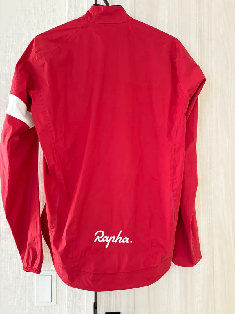 【美品】Rapha コア レインジャケット レッド　Lサイズ
