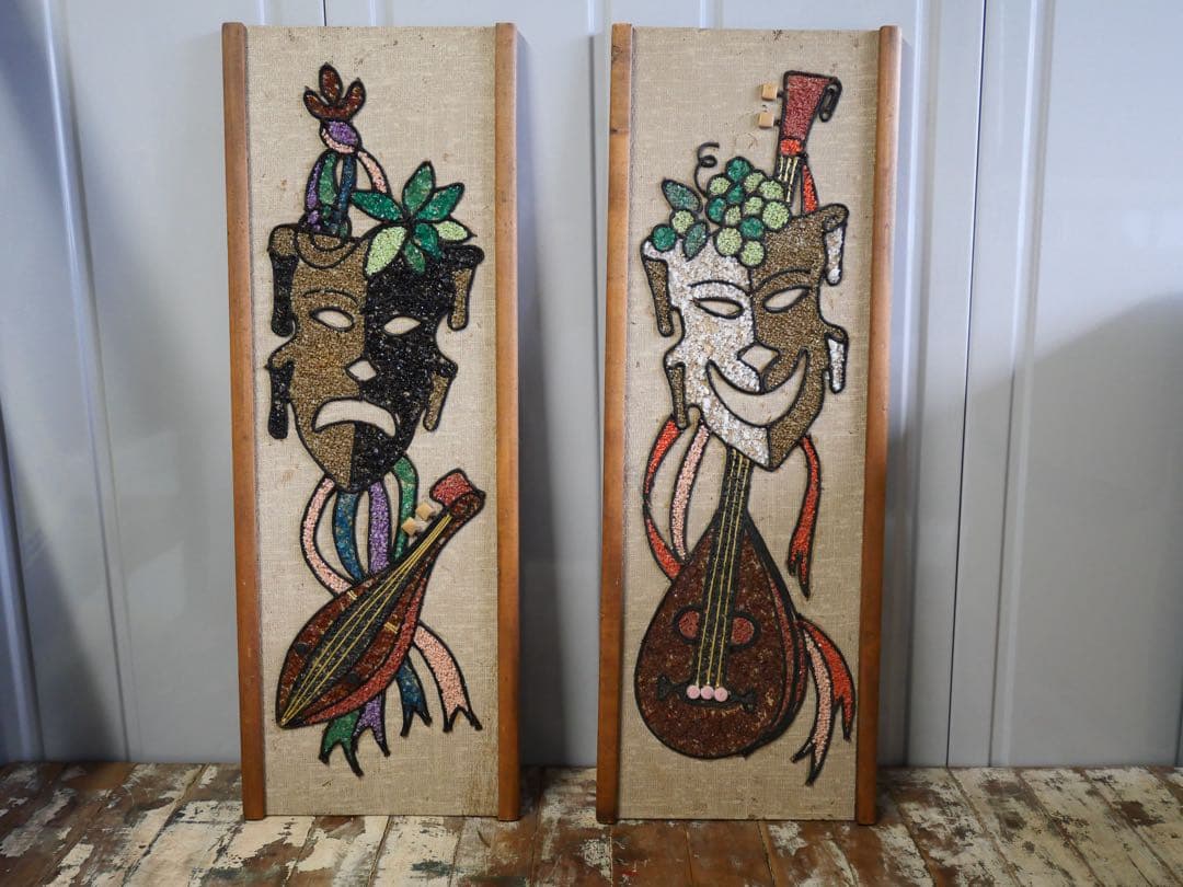 TWO FACE 1950's トゥーフェイス ウォールデコ 壁掛け