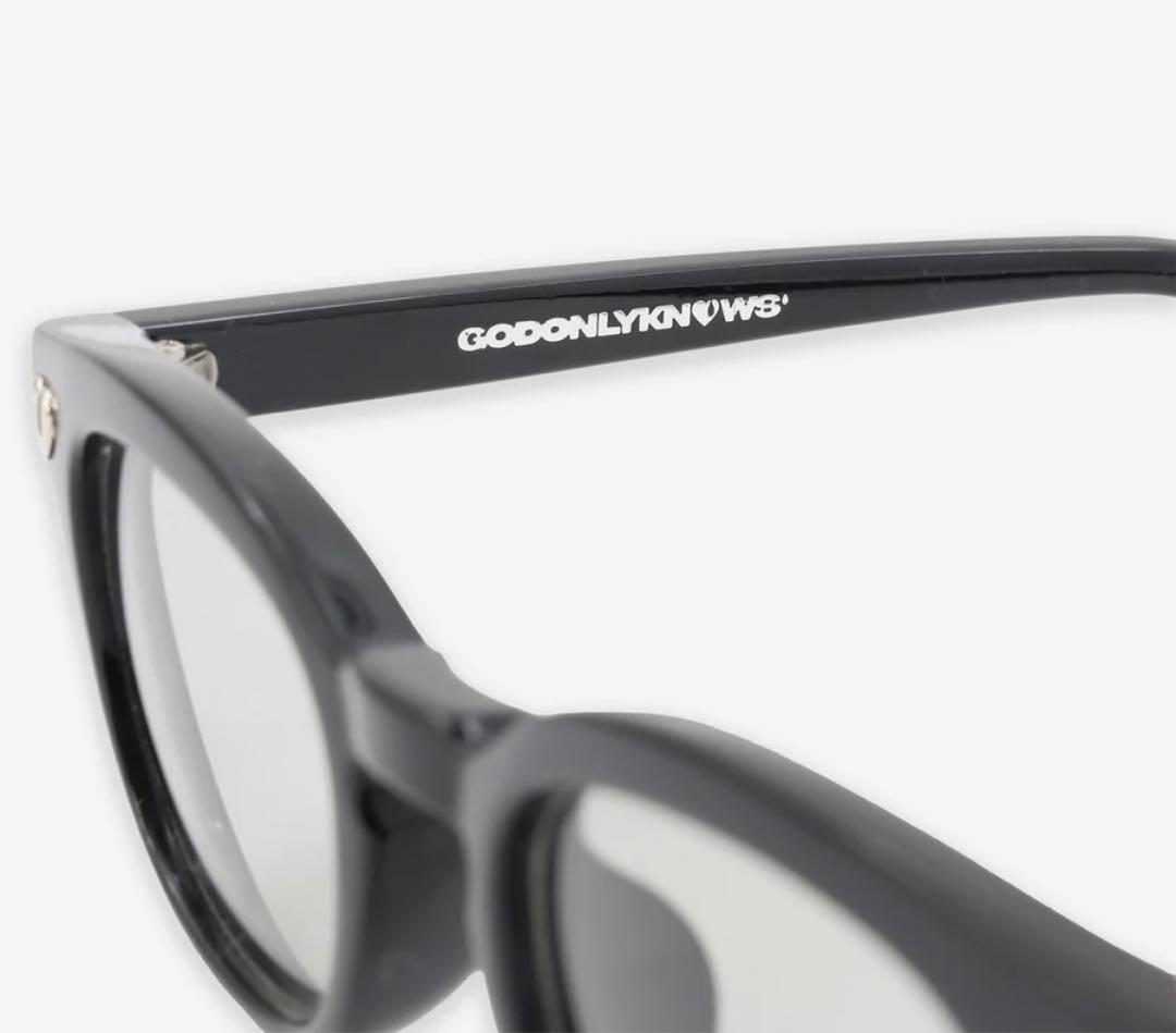 GOD ONLY KNOWS ハートロゴサングラス(黒) 岩田剛典