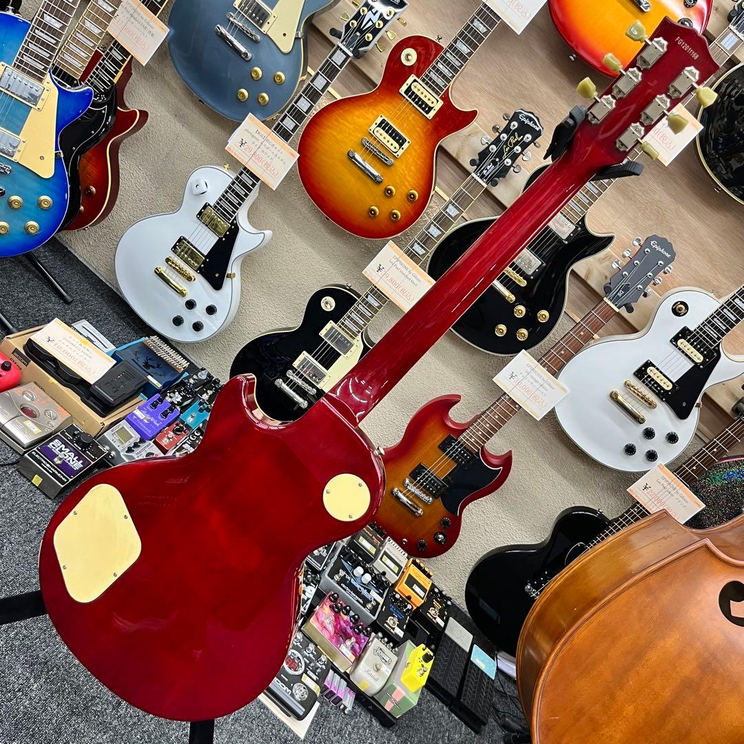 【11104】BURNY Super grade レスポールタイプ バリ杢