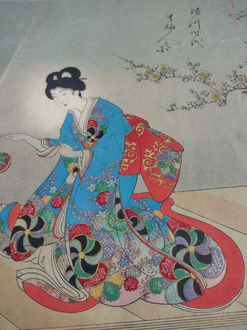 揚州周延　徳川時代の貴婦人の図