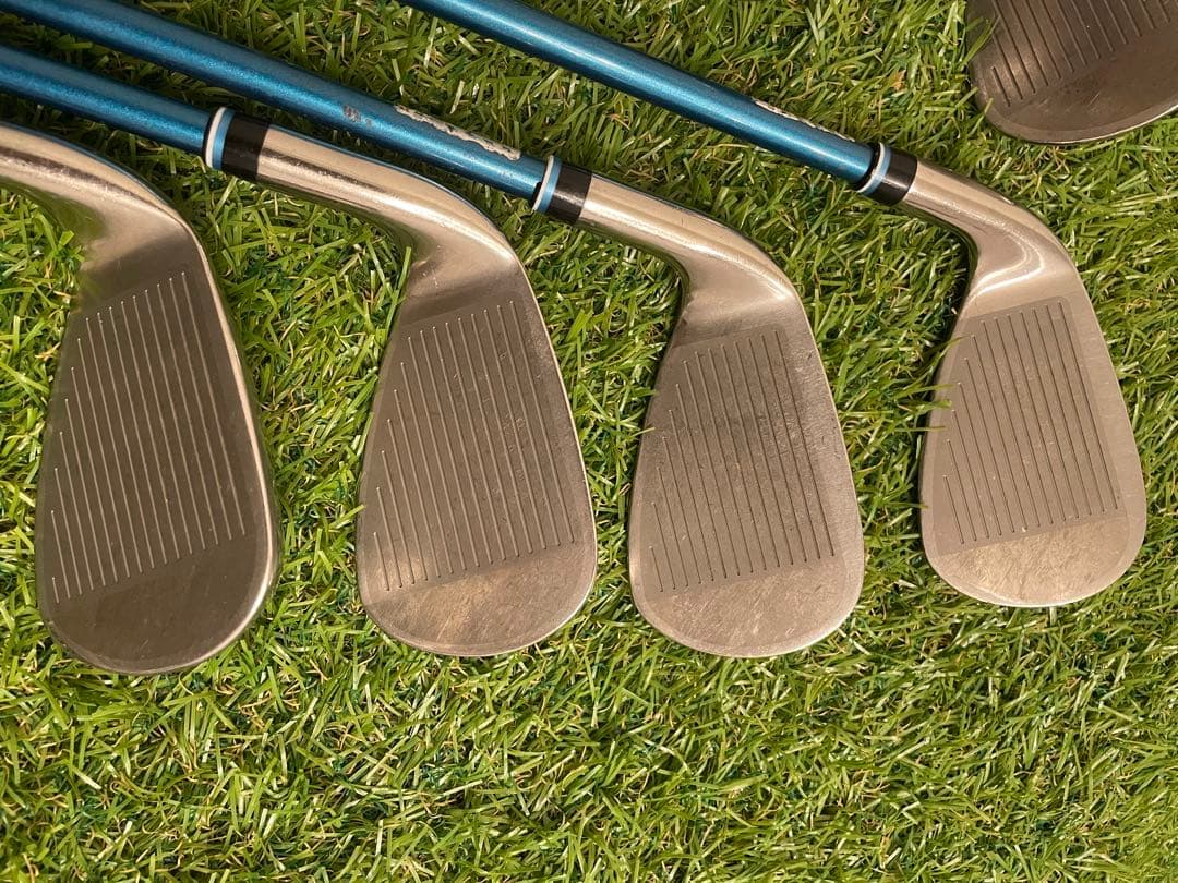 12代目ゼクシオ XXIO12 ブルー　レディースアイアンセット 7本　L