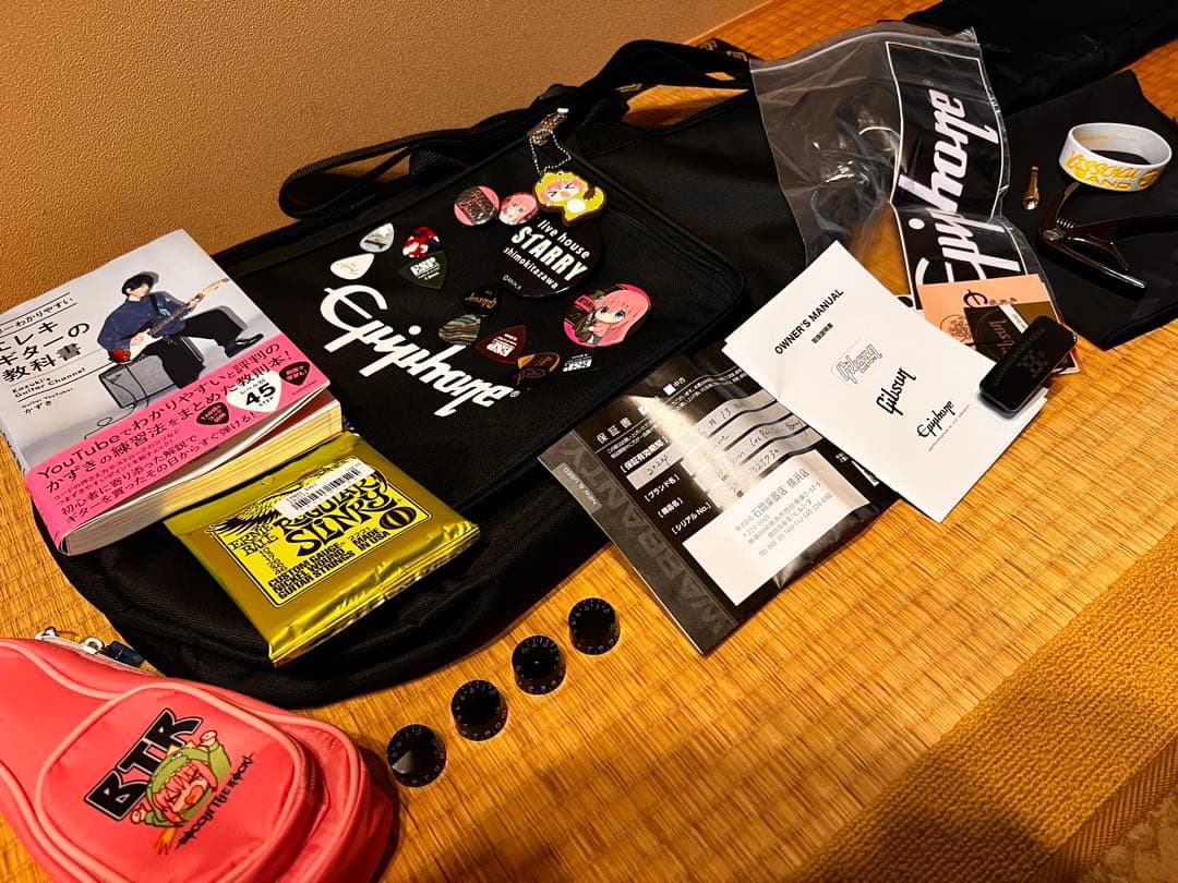 ギター Epiphone Inspired by Gibson Custom Ebony