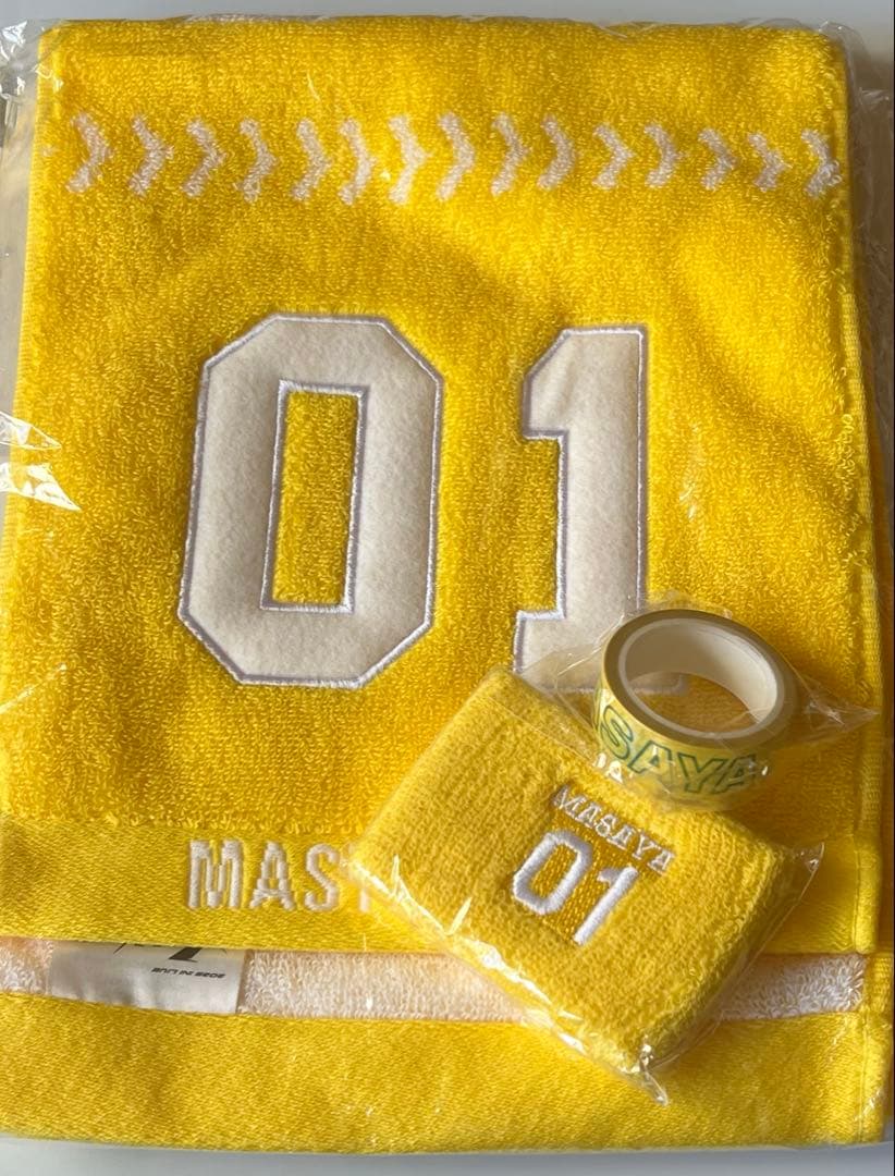 木村柾哉 タオル、リストバンド、マスキングテープセット