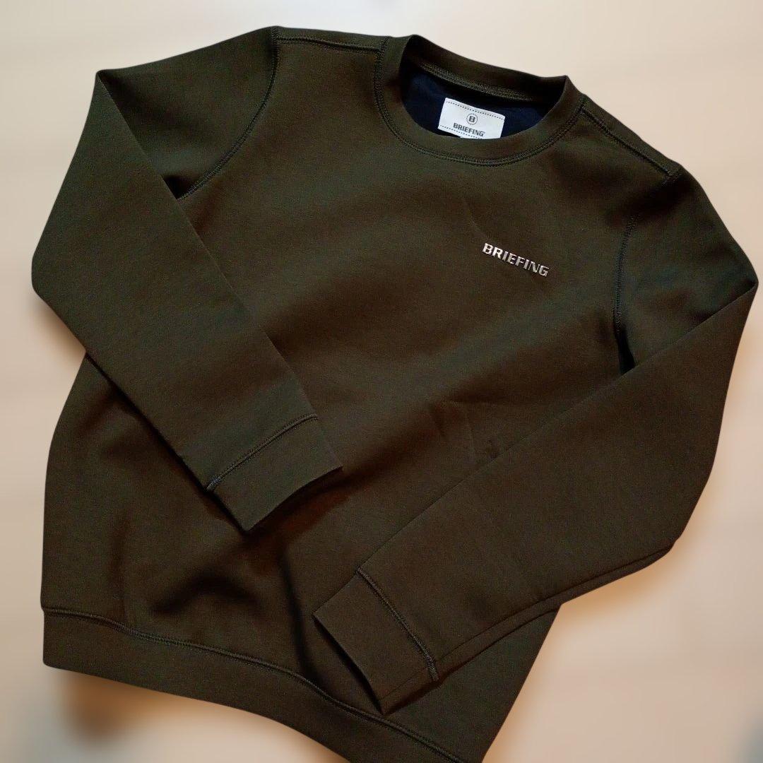 未使用！BRIEFING 3Dロゴ セーター オリーブサイズLレディース