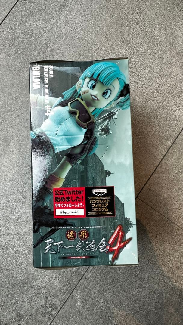 未開封品　造形天下一武道会　ブルマ　ドラゴンボール