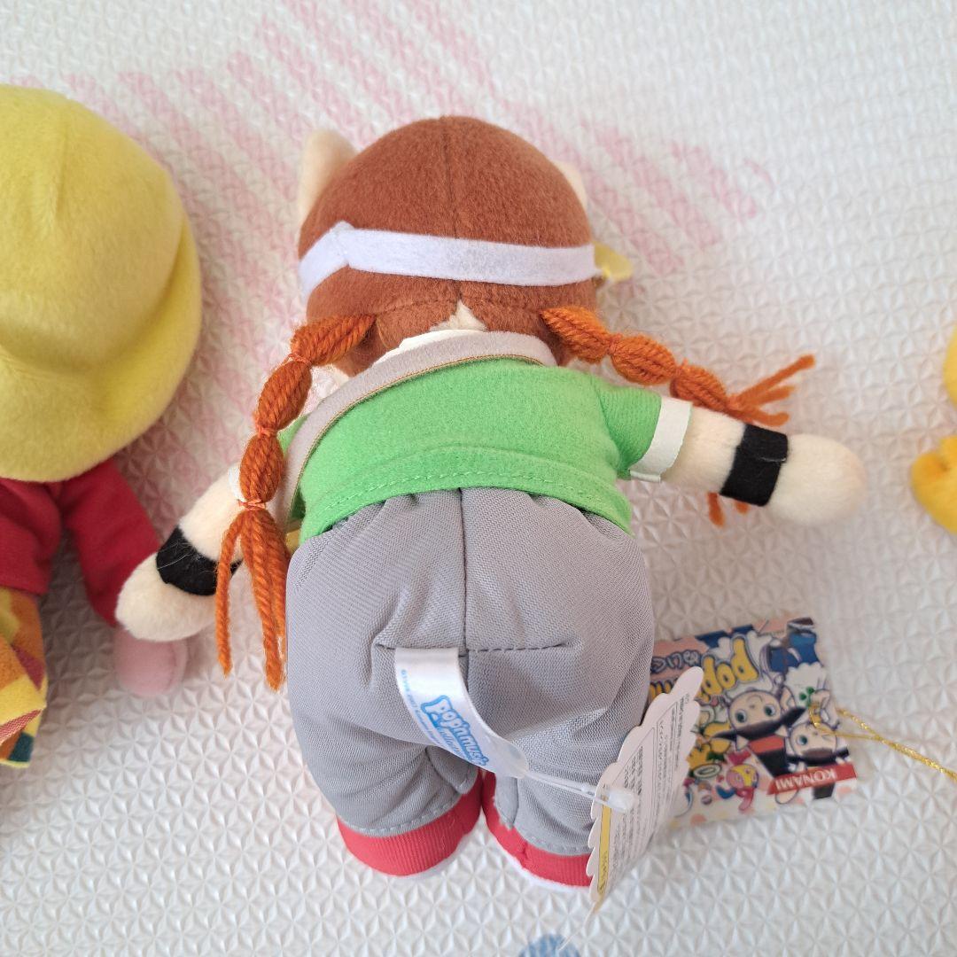 ポップンミュージック キャラクターぬいぐるみ4体セット まとめ売り