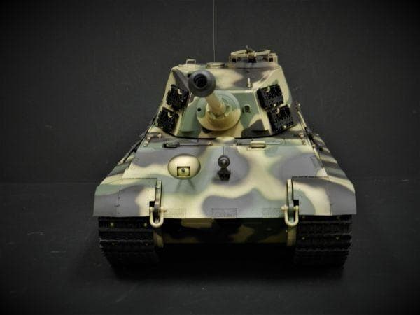 技術基準適合証明済 ヘンロン 1/16 キングタイガー ヘンシェル砲塔