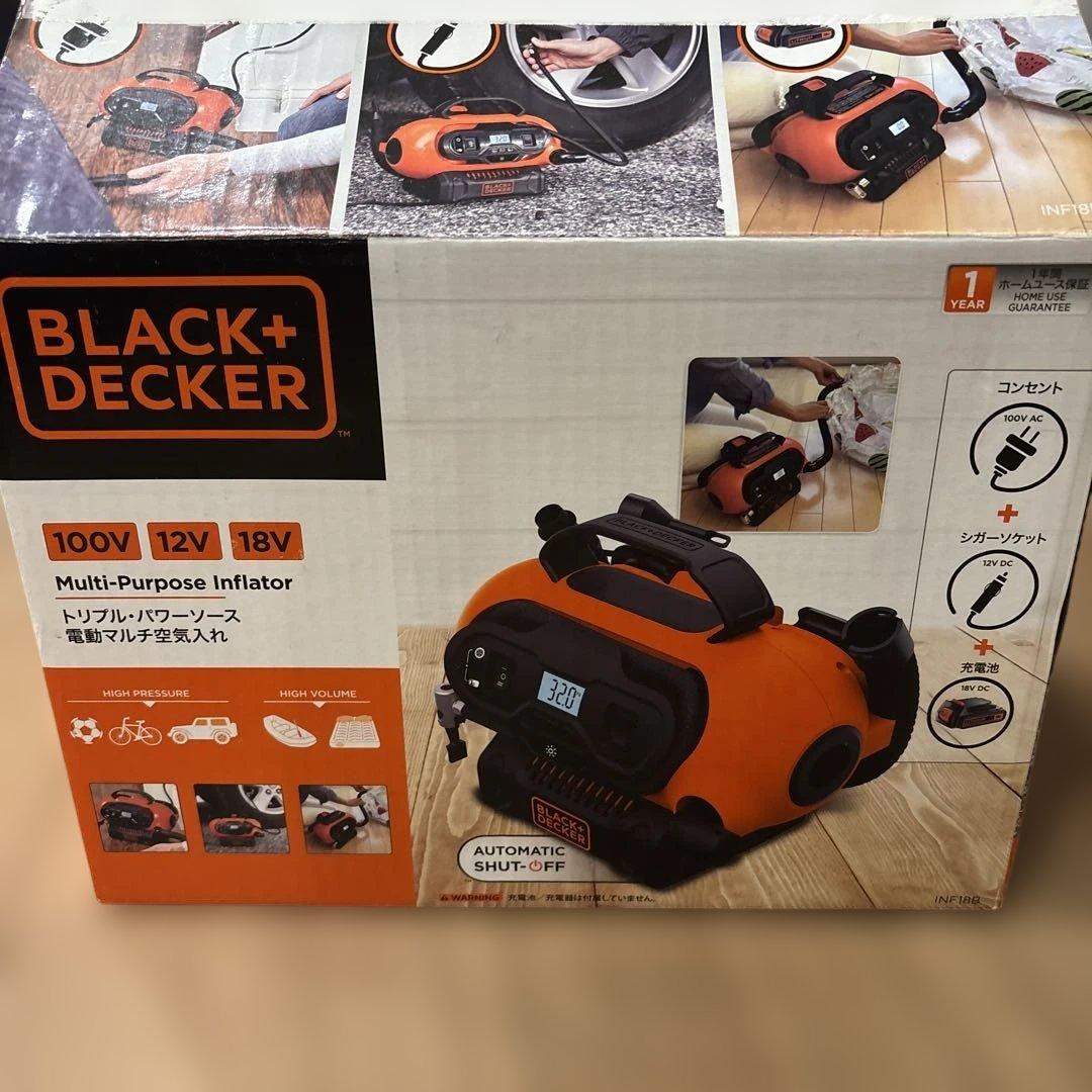 ブラックデッカー　エアコンプレッサー