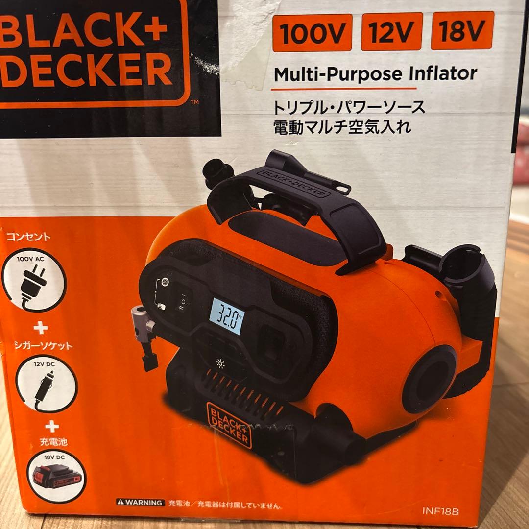 ブラックデッカー　エアコンプレッサー