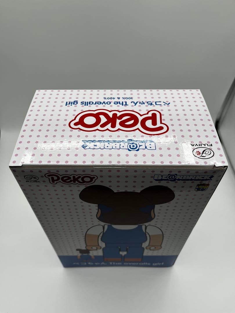 BE@RBRICK ペコちゃん overalls 100％ & 400