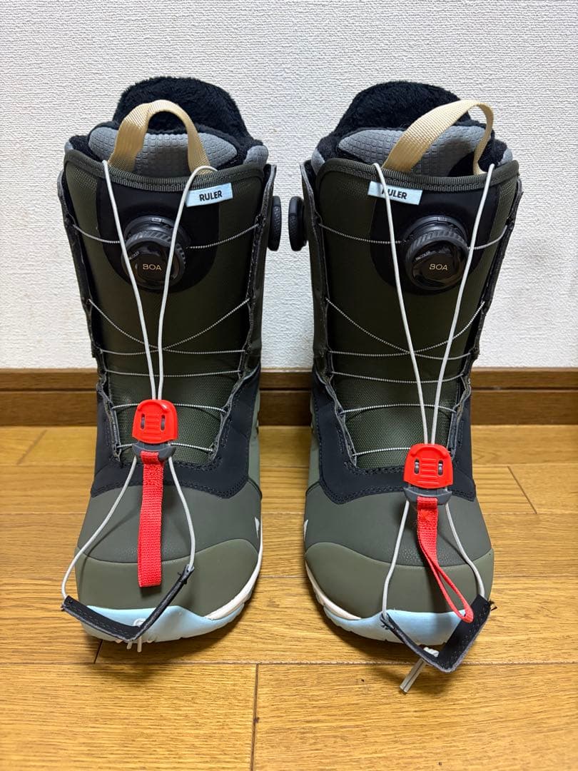 【akki】RULER オリーブグリーン スノーボードブーツ
