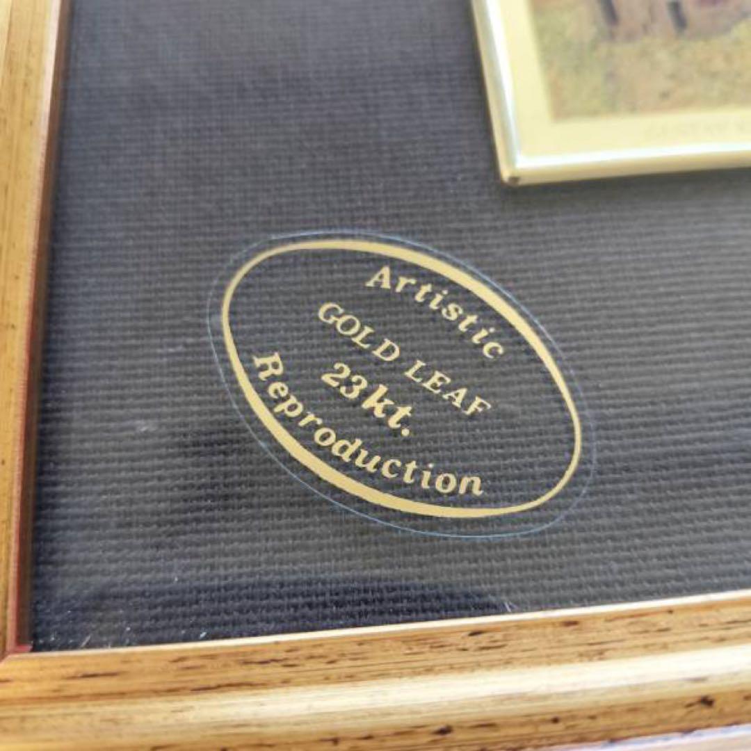 ◎イタリア　23金　クリムト　3Dアート　希少品　高級インテリア