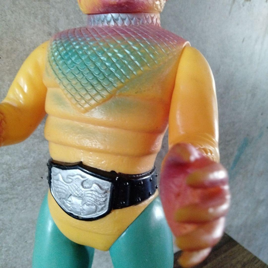 当時物昭和レトロ仮面ライダーコブラ男ビッグサイズソフビ
