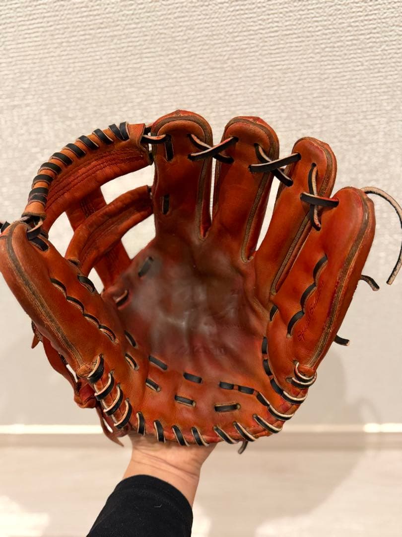 ぺ*も様 ミズノプロ　内野用硬式グローブ