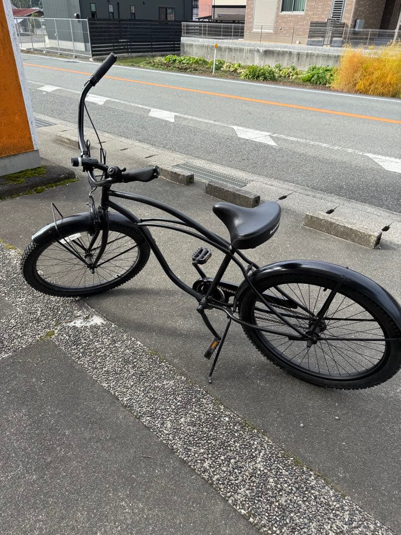 レインボービーチクルーザー ブラック 《引き取り限定！》