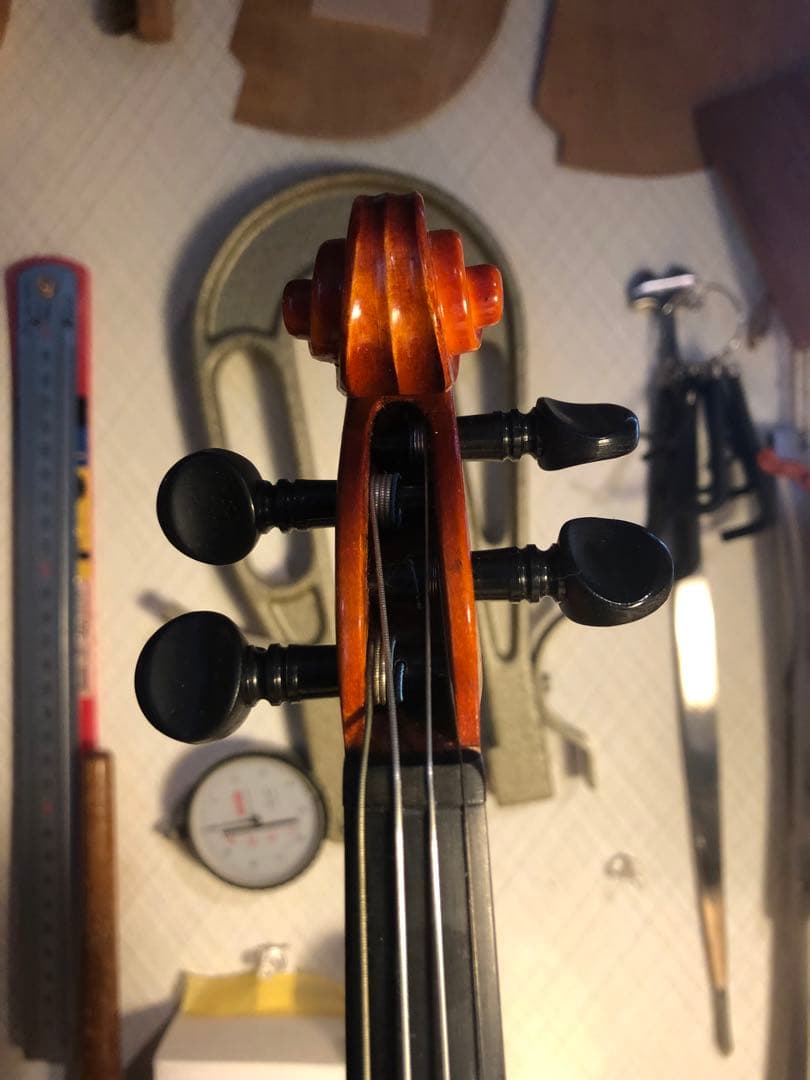 【駒&魂柱調整済】Suzuki分数バイオリンNo280 1/16 1991