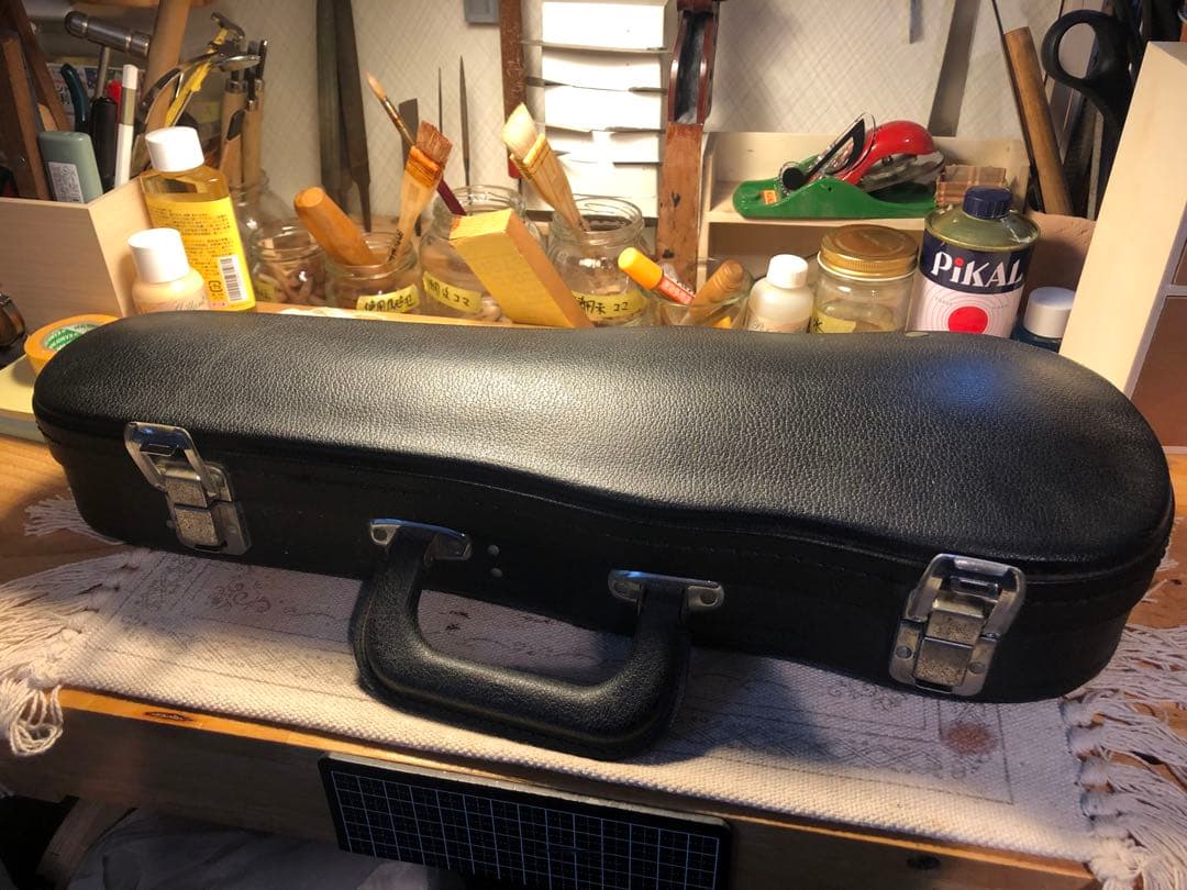 【駒&魂柱調整済】Suzuki分数バイオリンNo280 1/16 1991