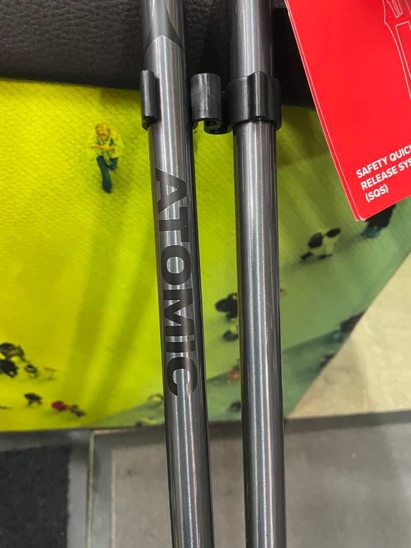 ATOMIC 伸縮式ストック 110-135cm【新品未使用】