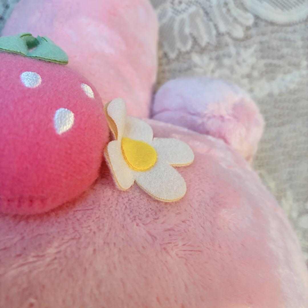 【マイメロディ】くたくた いちご ぬいぐるみ 平成Sanrio 希少レア