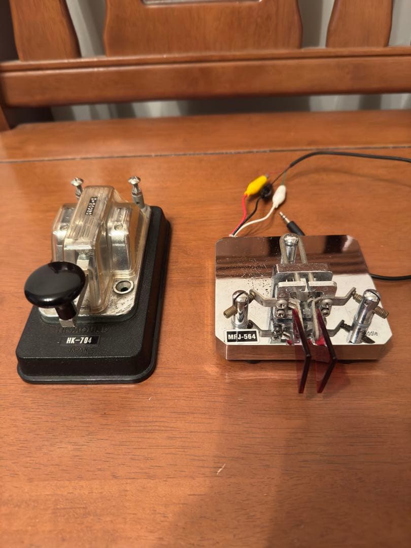 MFJ-564 HK-704 電鍵セット