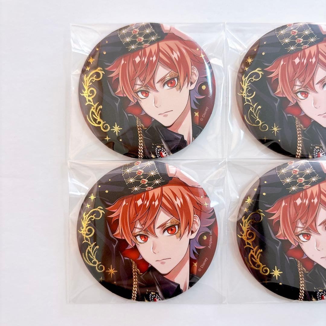 ツイステ エース ツイステ展 缶バッジ ブレイジングジュエル ポップアップ