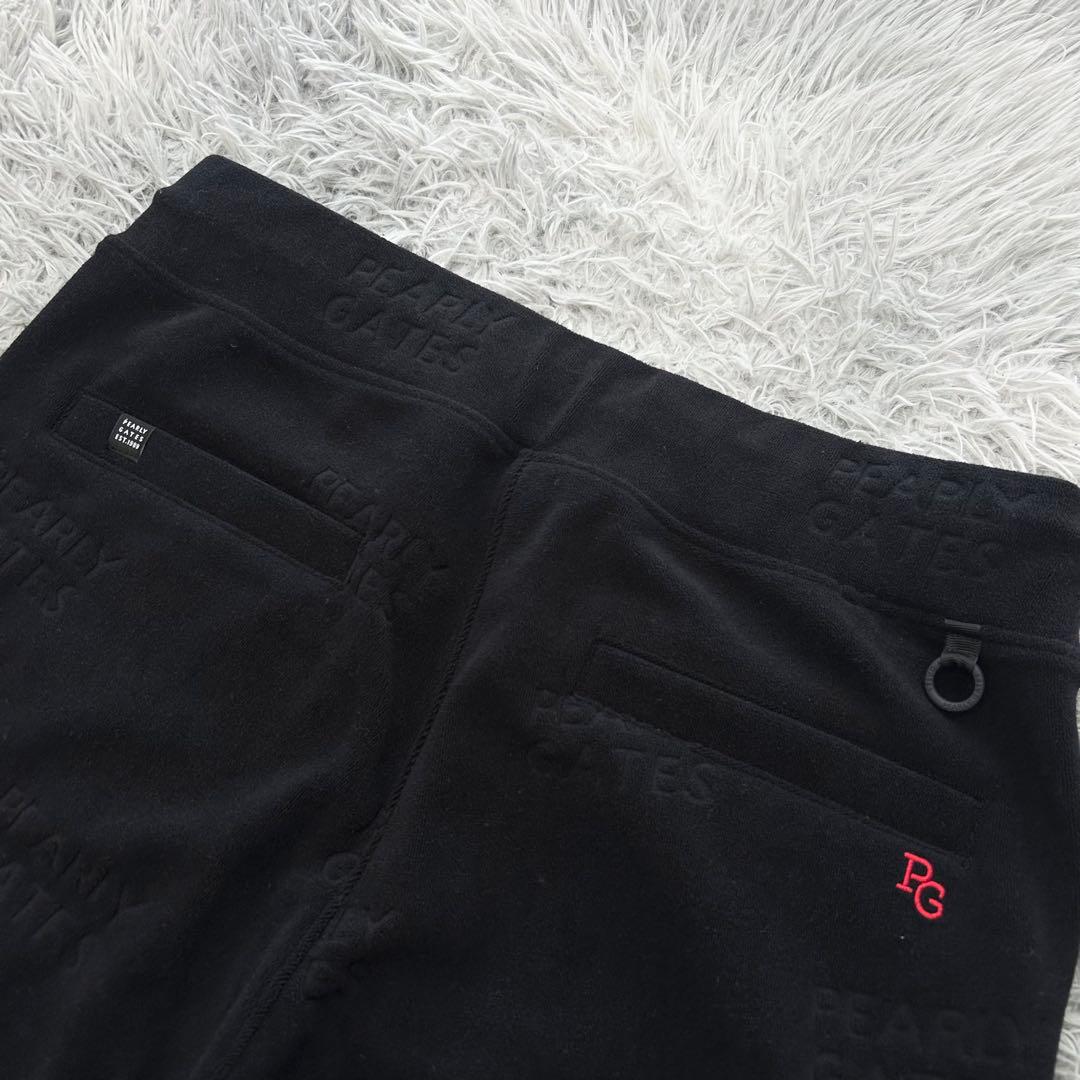 新品　パーリーゲイツ　パンツ　ストレッチ　ウエストゴム　パイル　ジョガー　5