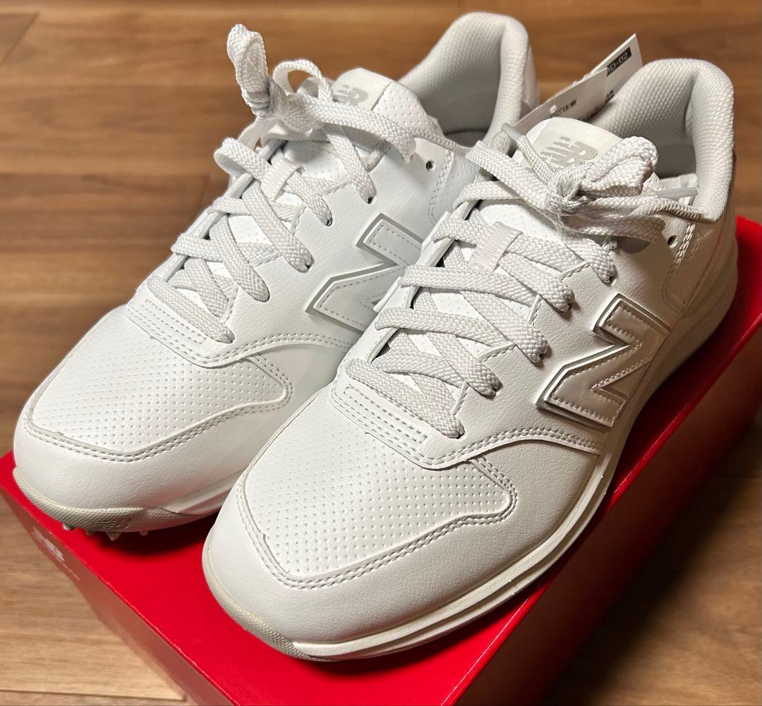 限定値下げ【25.5cm】新品ゴルフシューズ　ニューバランス 996 ホワイト