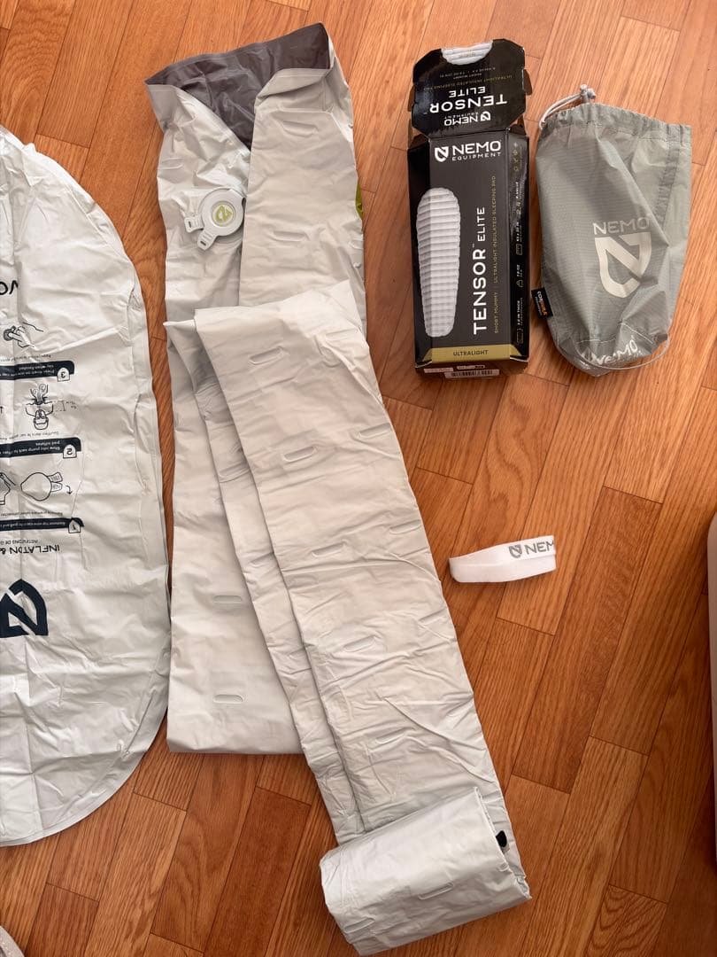 アウトドア寝具 NEMO Tensor Elite Short Mummy 160cm
