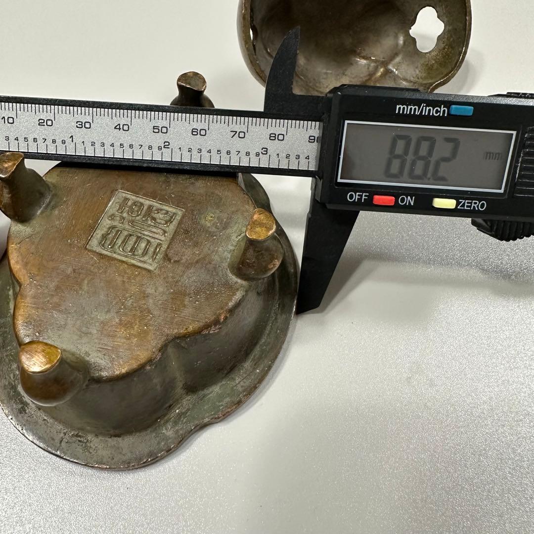 香炉　香立て　銅製