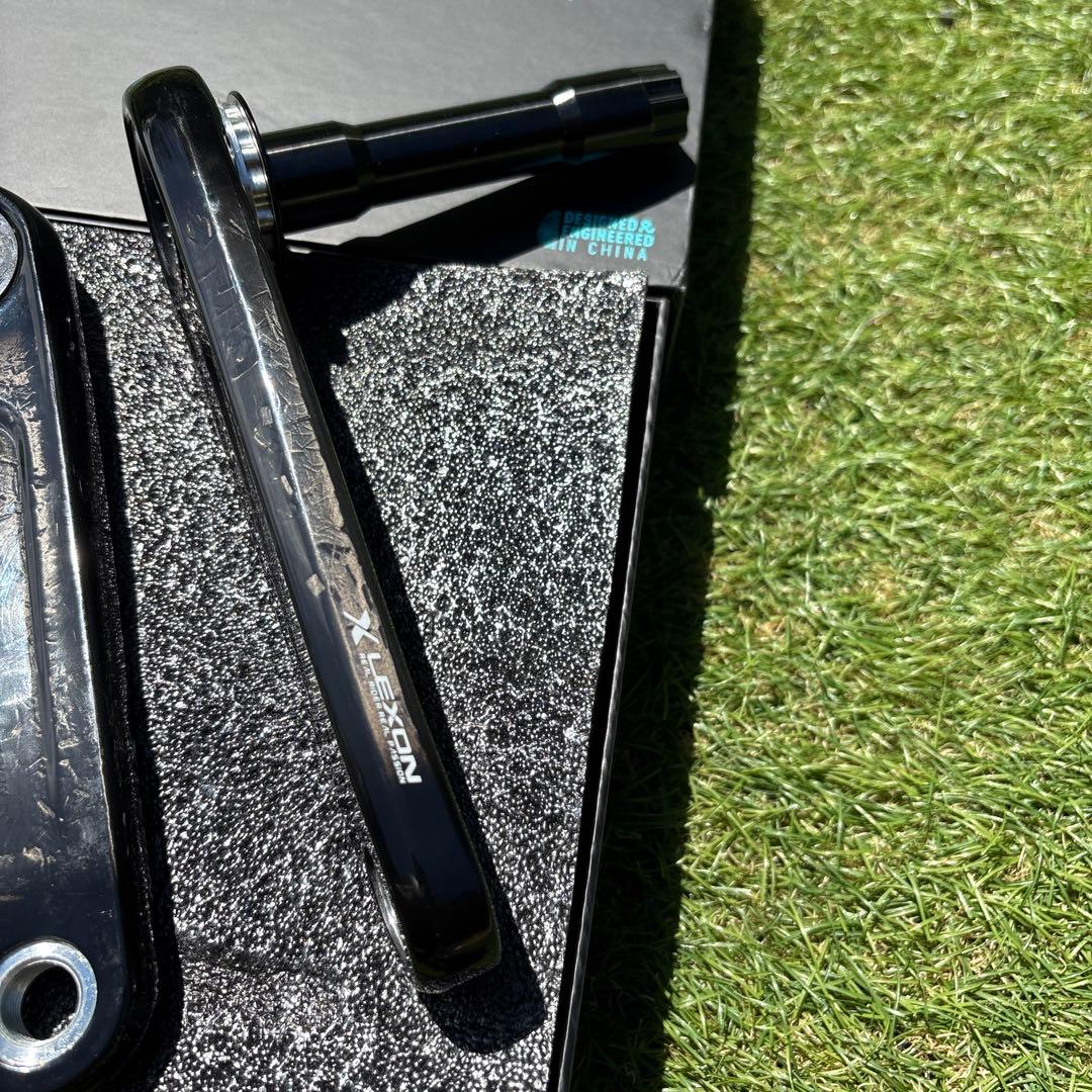 LEXON カーボンクランクアーム 165mm 24mm