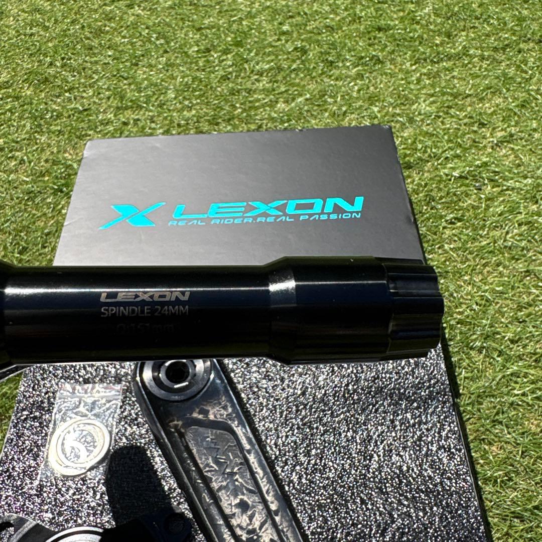 LEXON カーボンクランクアーム 165mm 24mm
