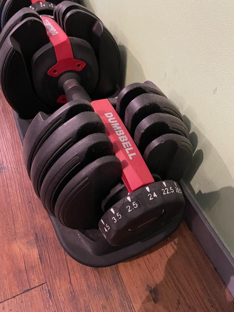 WOUTトレーニングベンチ＆ダンベル