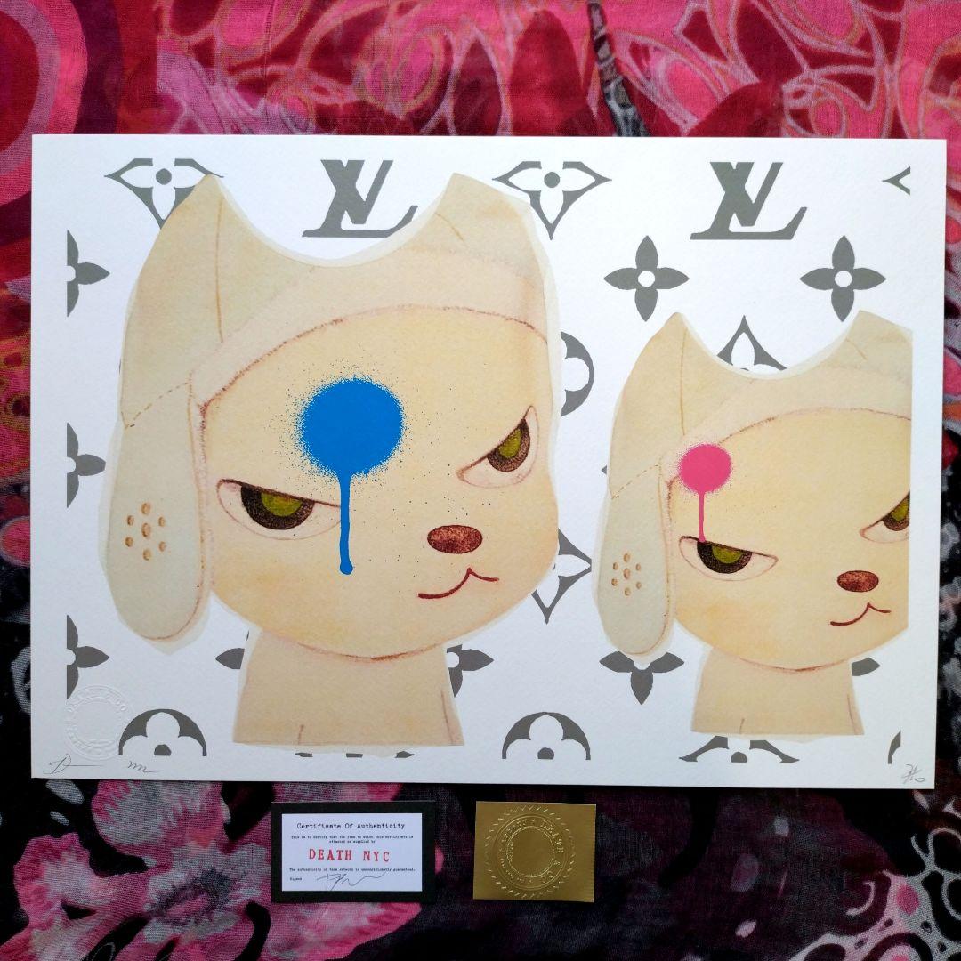 し*な様 death nyc 世界限定100枚　奈良美智　ルイヴィトン