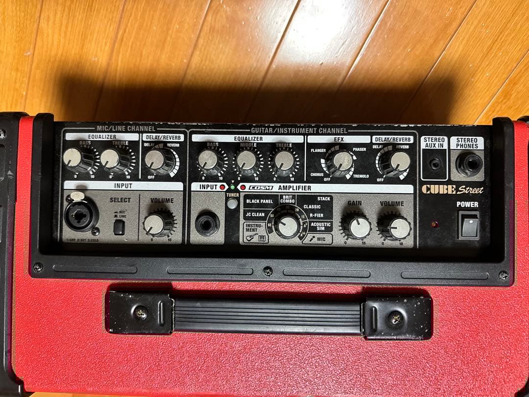 CUBE Street RED レッド　路上ライブ向けアンプ