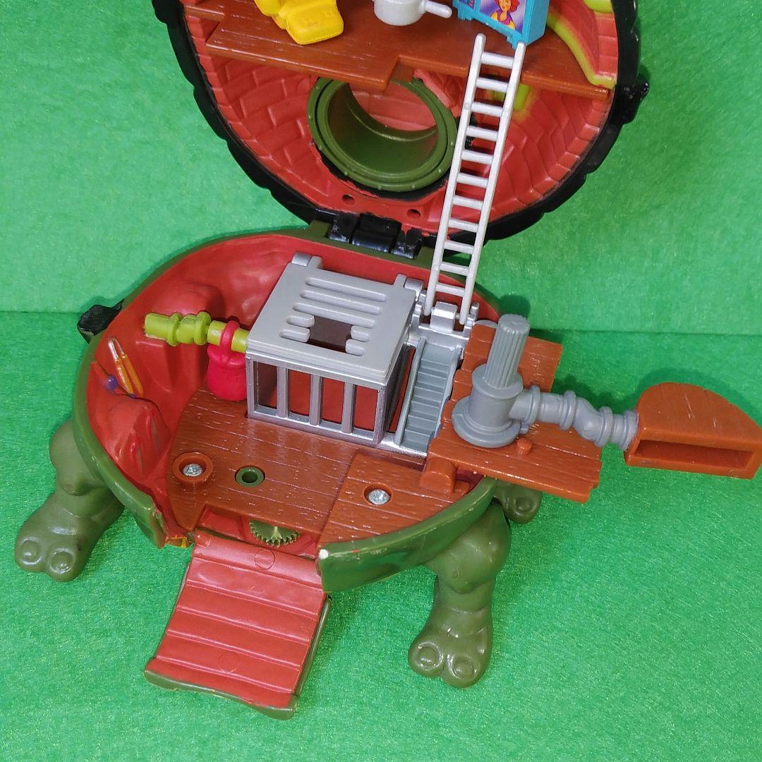 ミュータント　ニンジャ　タートルズ　ミニタートルズ　レオナルドベース　フィギュア