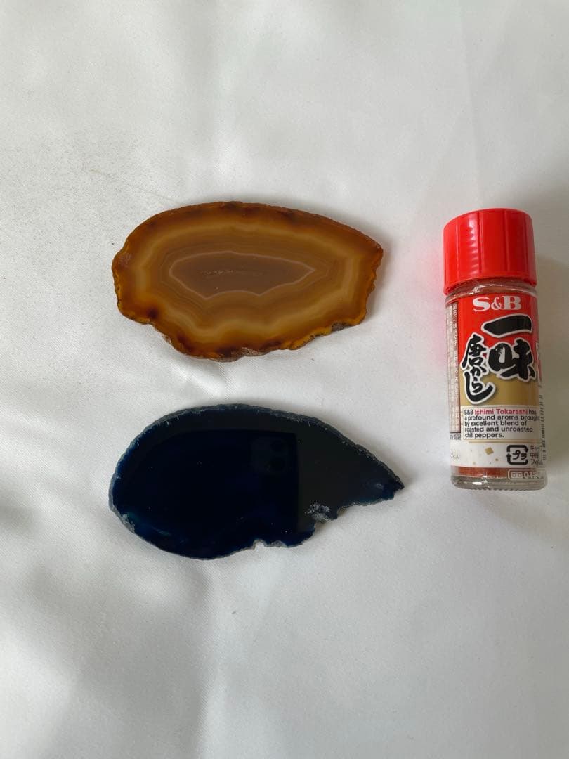 原石 天然石 鉱物 スライス コースター プレート トレイ アクセサリープレート